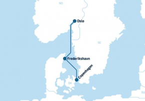 DFDS Ferry - Copenhagen to Oslo in Kopenhagen